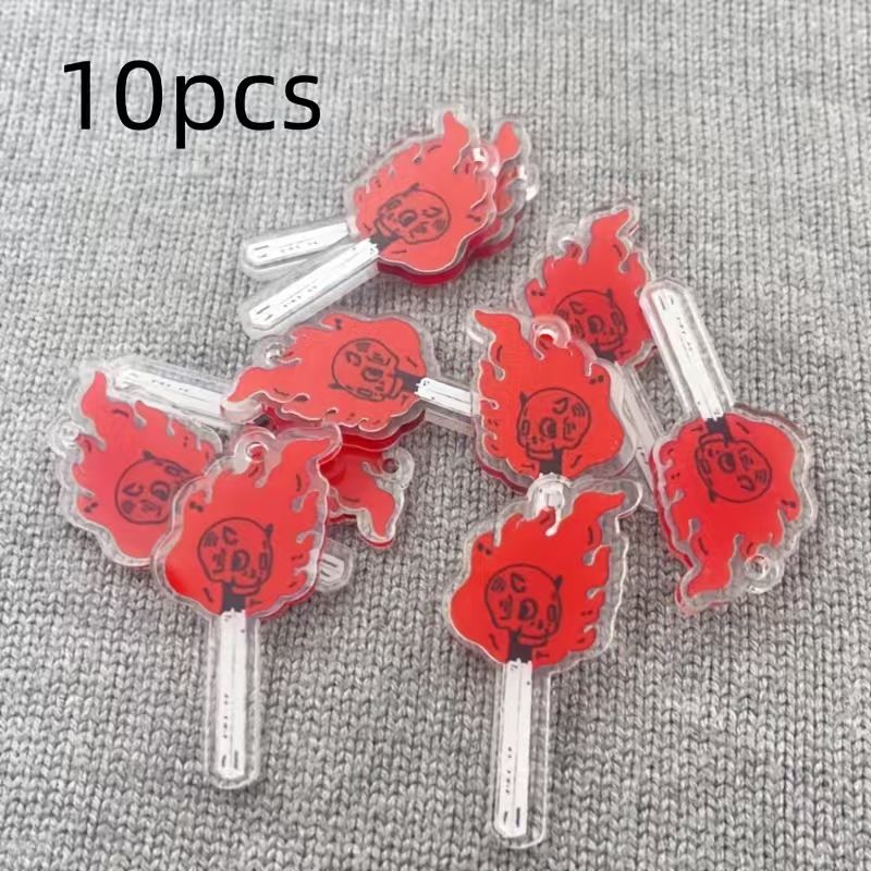 Jewelry Making Necklaces - 10pcs acrylic skull pendant, DIY jewelry
