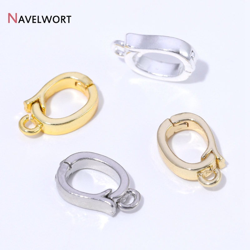 Jewelry Making Necklaces - 14K/18K Gold Plated Brass Metal Hinged