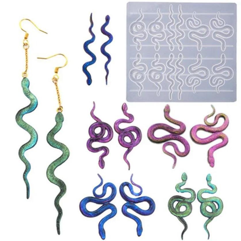 Jewelry Making Techniques - Creative 2026 New Snake Shape Silicone