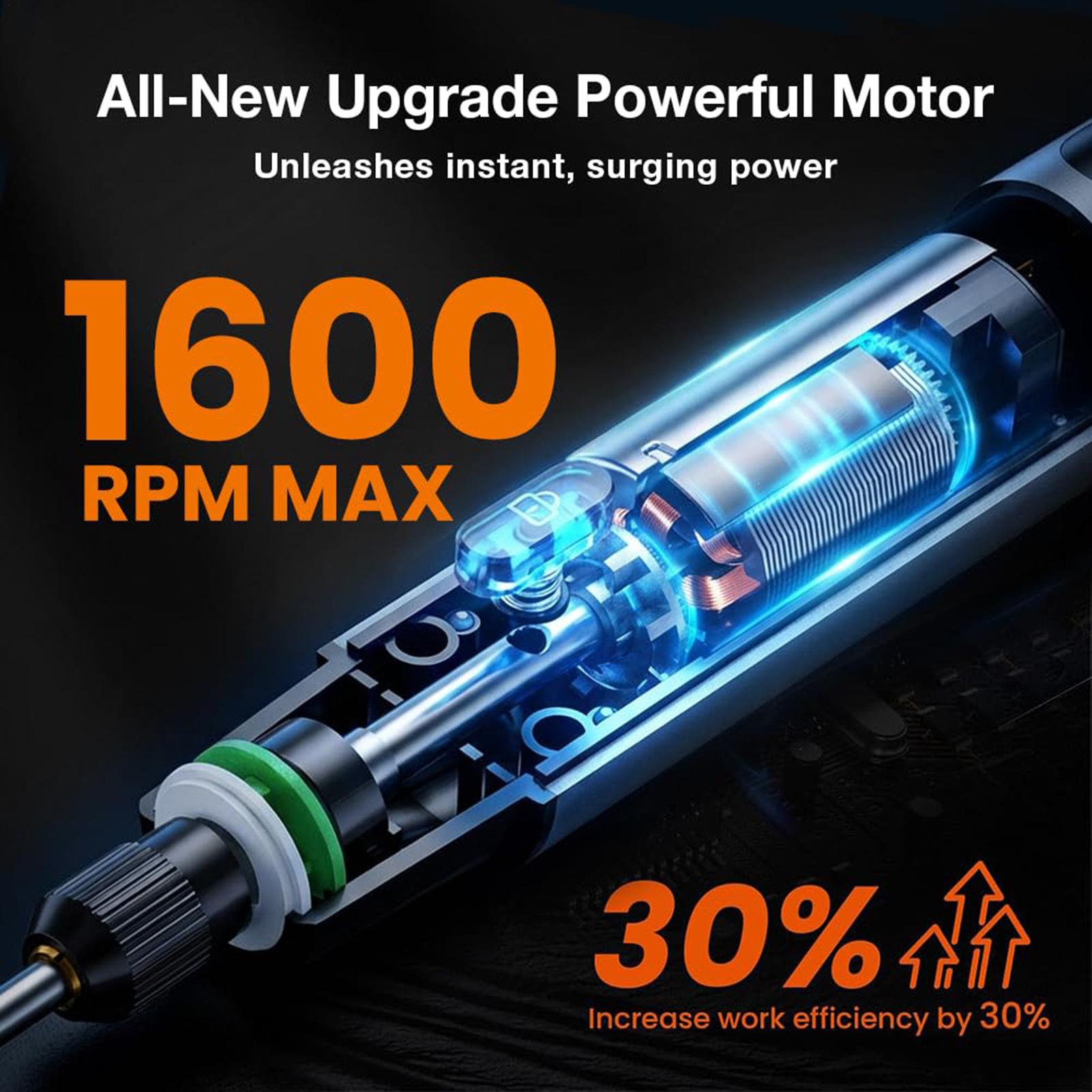 Jewelry Making Light - Cordless Rotary Tool Kit 6 Speed
