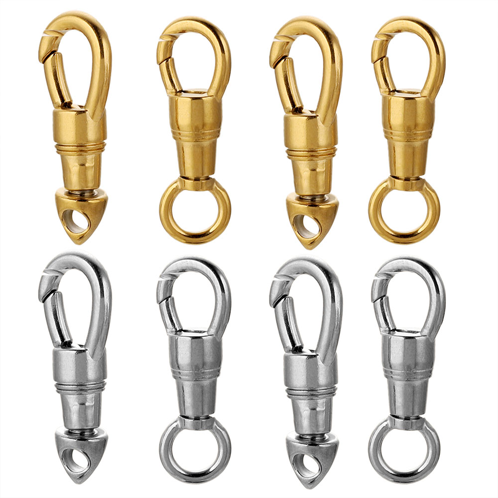 2pcs/lot Stainless Steel Bag K - đánh giá và giá Toggle Clasp Gold