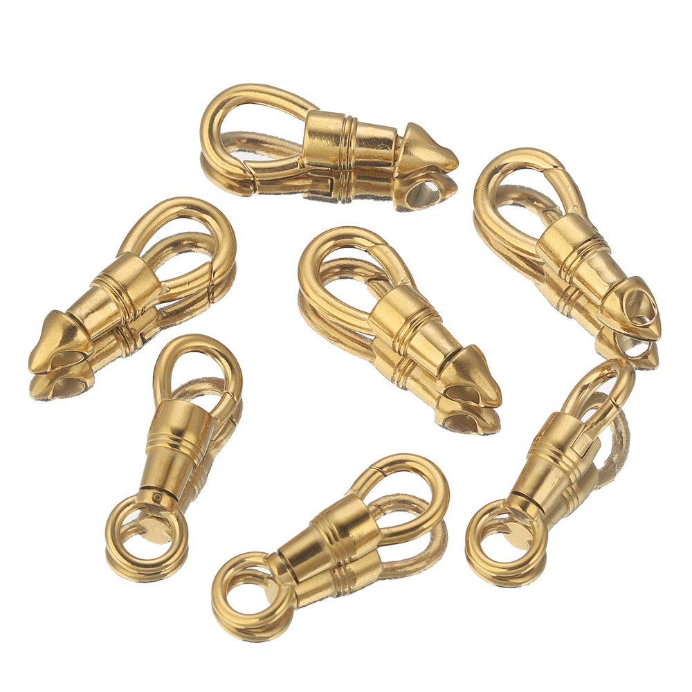 2pcs/lot Stainless Steel Bag K - đánh giá và giá Toggle Clasp Gold