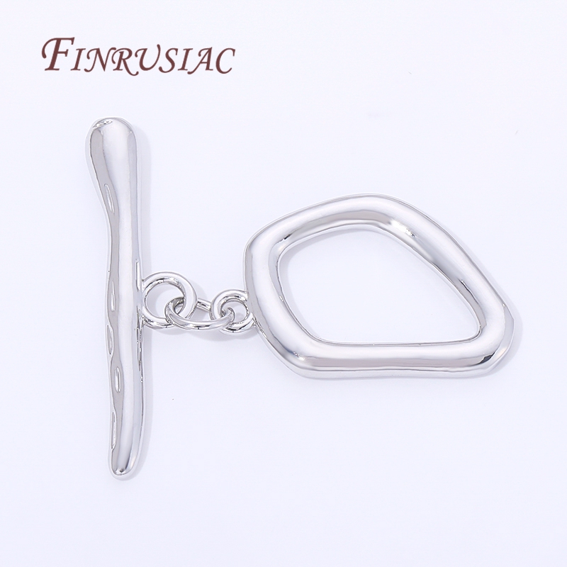 2/4/6Pcs Rhodium Plated Toggle - đánh giá và giá Toggle Clasp Gold