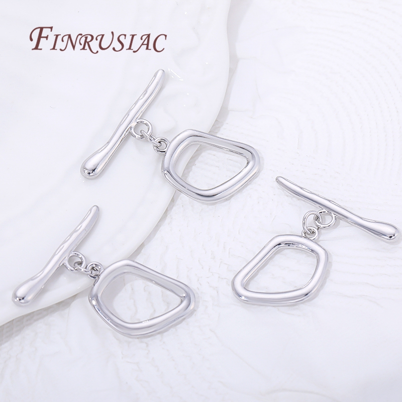 2/4/6Pcs Rhodium Plated Toggle - đánh giá và giá Toggle Clasp Gold