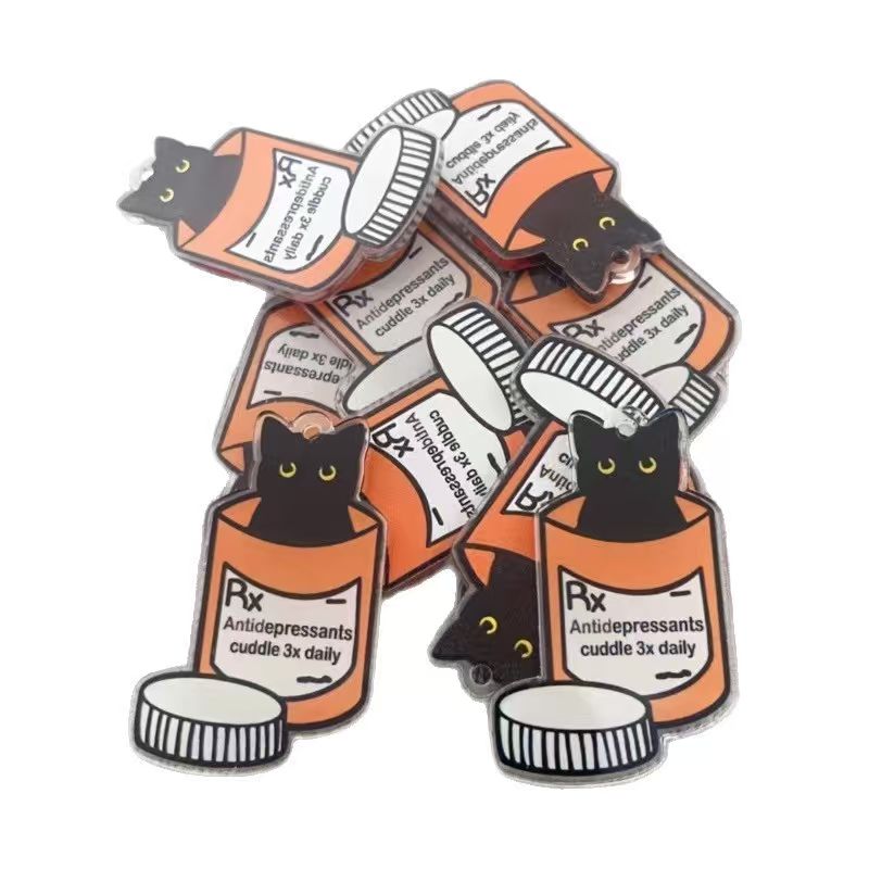 10pcs acrylic medicine cat pen - đánh giá và giá Jewelry Making Necklaces