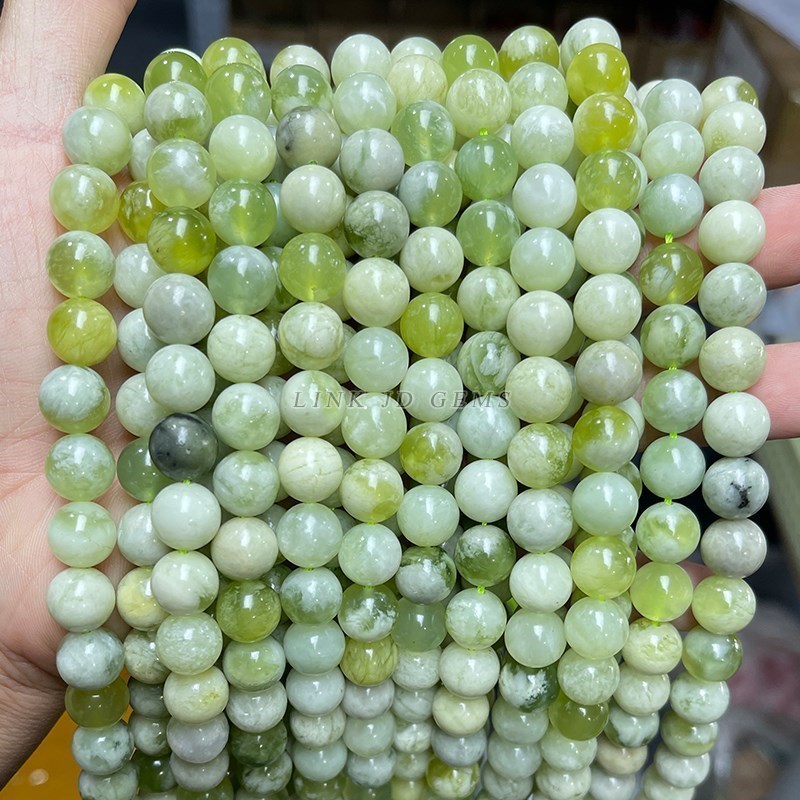Natural Light Green White Mixe - đánh giá và giá Jewelry Making Light