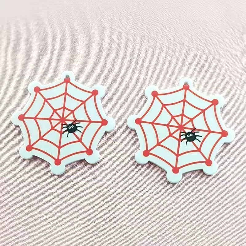 10pcs acrylic Halloween spider - đánh giá và giá Jewelry Making Necklaces