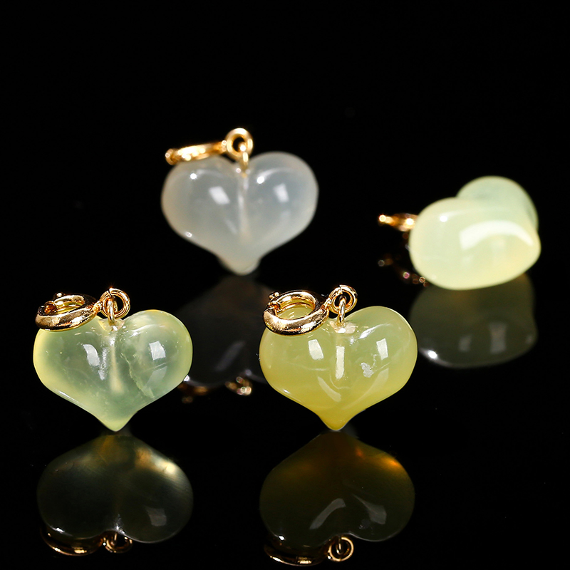 1 Pc Natural Stone Light Green - đánh giá và giá Jewelry Making Light