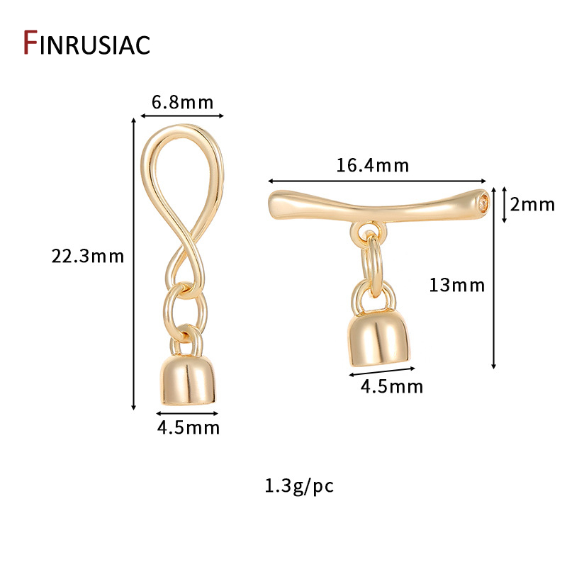 14K Gold Plated Infinity Symbo - đánh giá và giá Toggle Clasp Gold