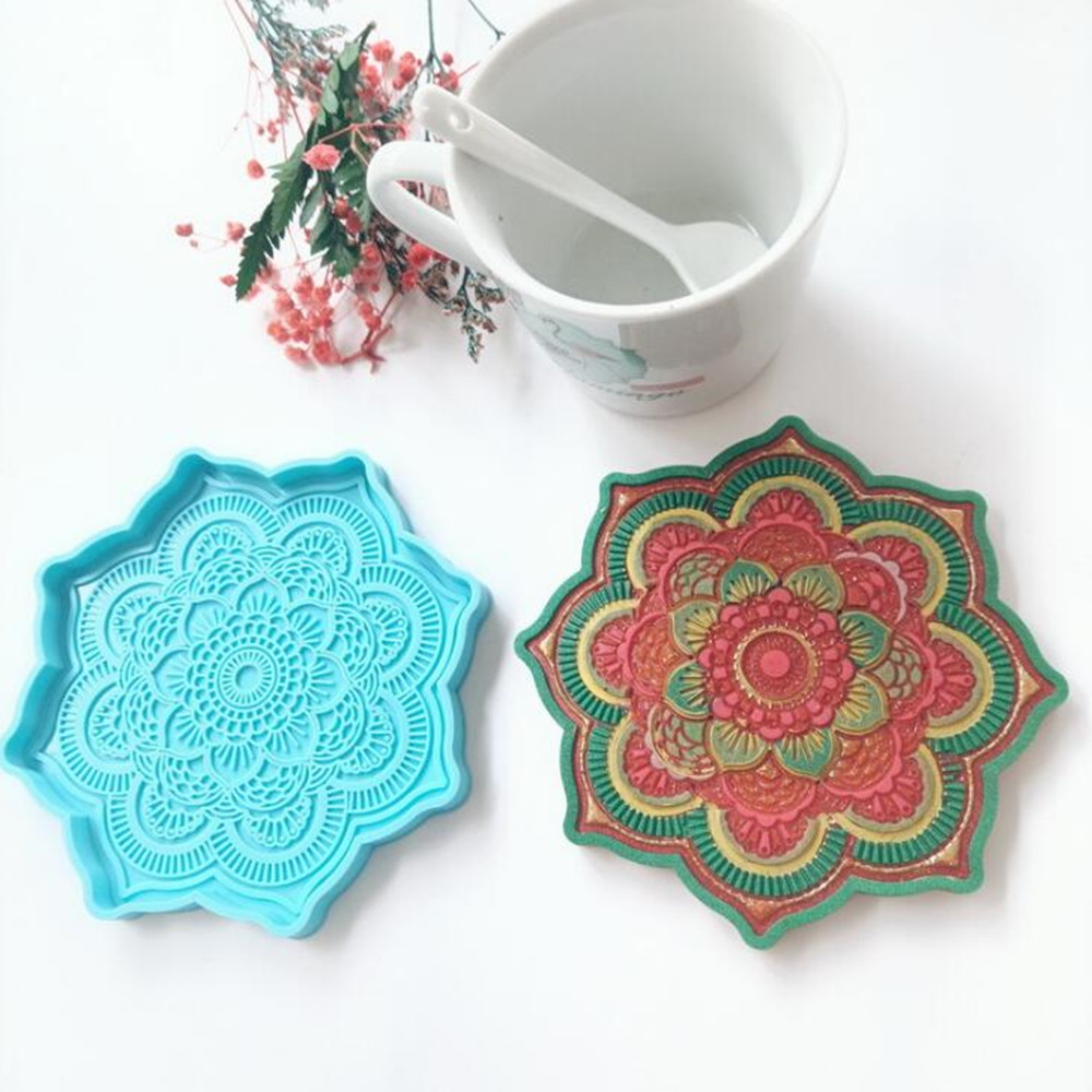 Mandala Coaster Khuôn Silicon  - đánh giá và giá Jewelry Making Techniques