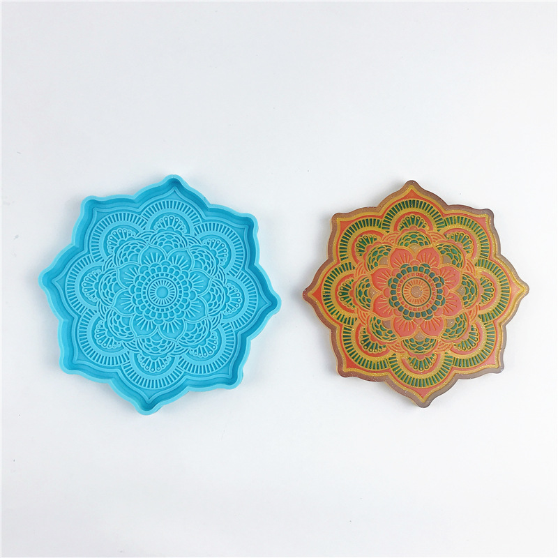 Mandala Coaster Khuôn Silicon  - đánh giá và giá Jewelry Making Techniques