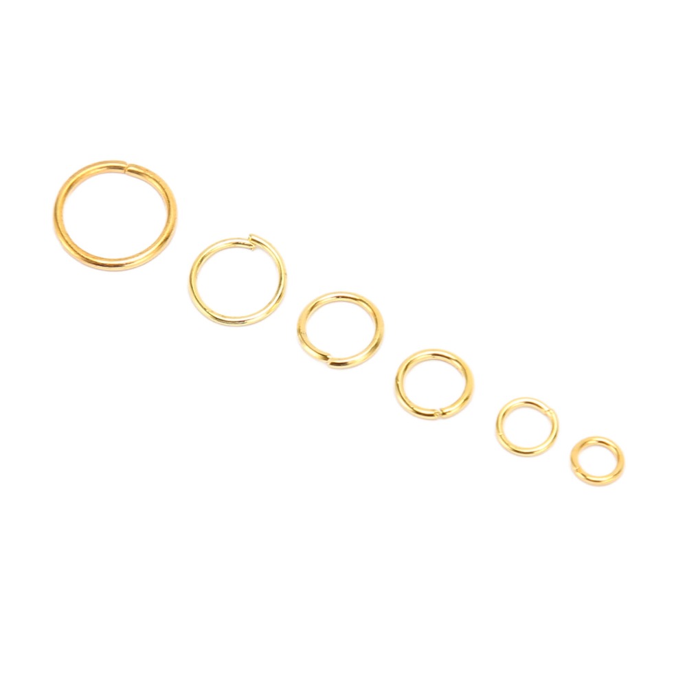5pcs Assorted Size Jump Rings  - đánh giá và giá Jump Ring Assorted