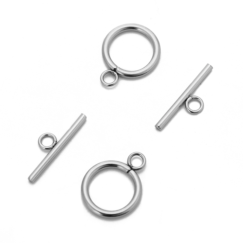 5/10 Bộ/túi Thép Không Gỉ OT T - đánh giá và giá Toggle Clasp Gold