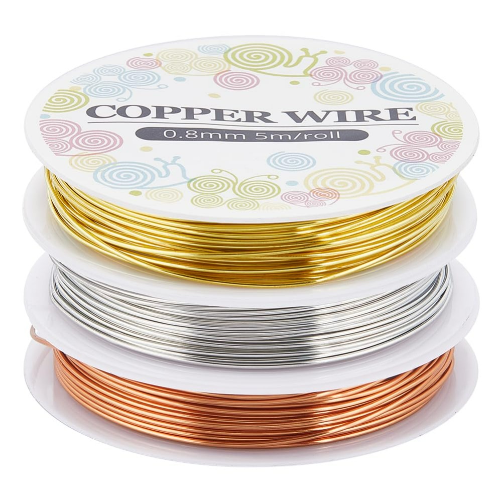 12.8M Copper Jewelry Wire 0.8m - đánh giá và giá Jewelry Making Online