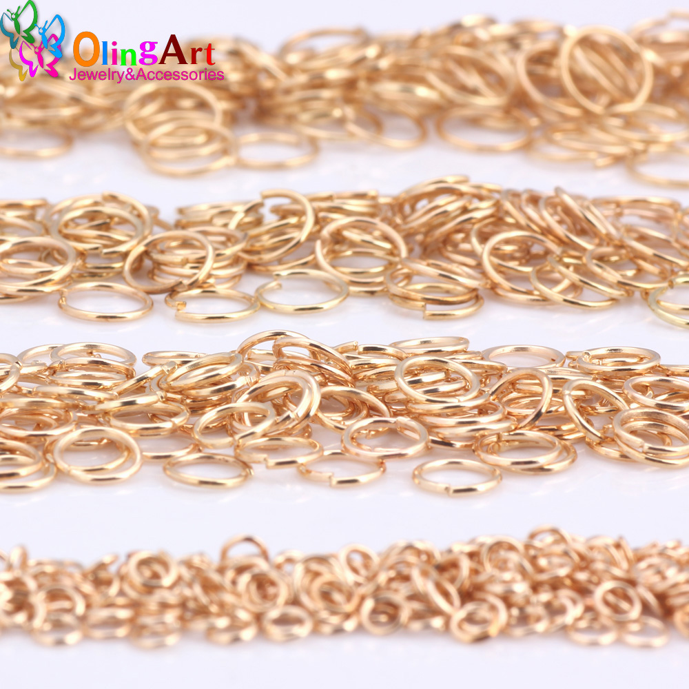 OlingArt KC Mạ Vàng Nhảy Vòng  - đánh giá và giá Jump Ring Assorted