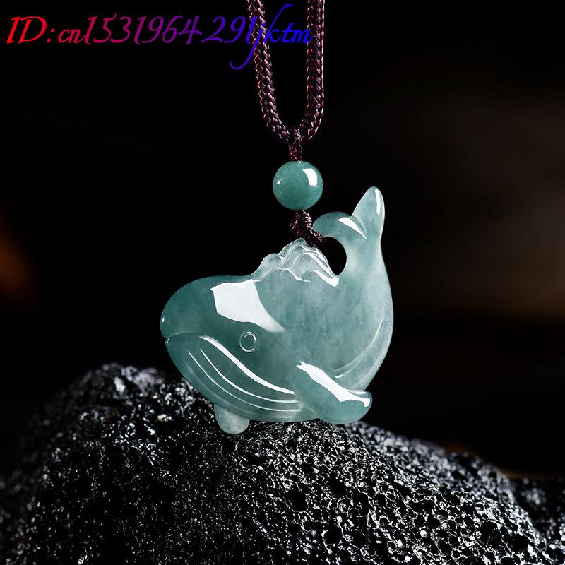 Natural Burmese Jadeite Whale  - đánh giá và giá Jewelry Making Necklaces