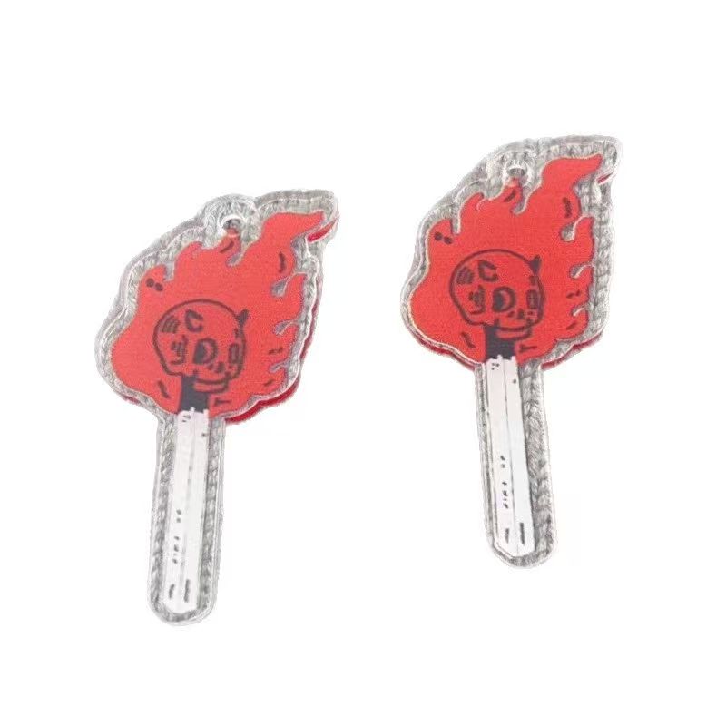 10pcs acrylic skull pendant, D - đánh giá và giá Jewelry Making Necklaces