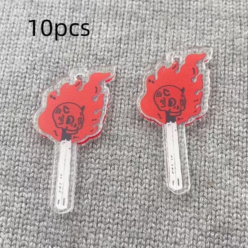 10pcs acrylic skull pendant, D - đánh giá và giá Jewelry Making Necklaces