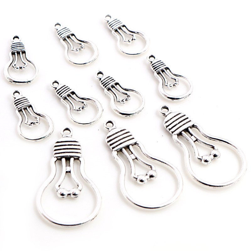20pcs Light Bulb Charms Pendan - đánh giá và giá Jewelry Making Light