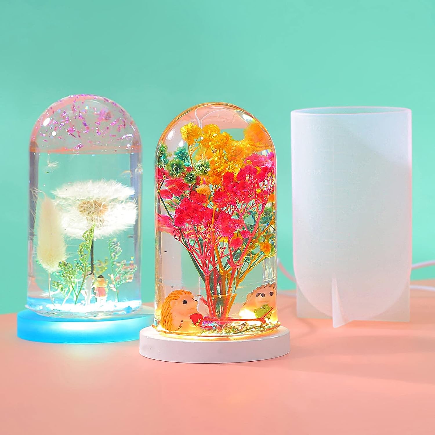 DIY Crystal Epoxy Resin Mold L - đánh giá và giá Jewelry Making Light