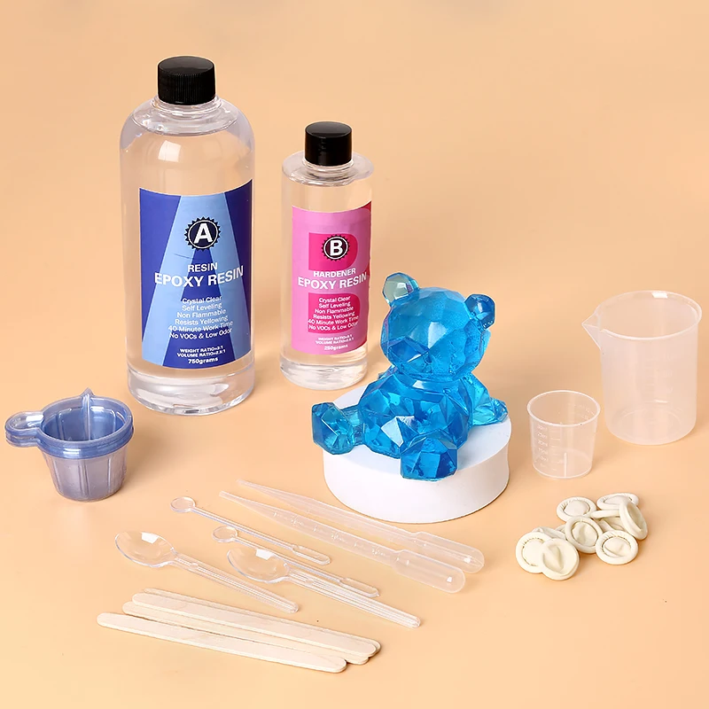 Epoxy Resin Kit Crystal Clear  - đánh giá và giá Jewelry Making Gloves
