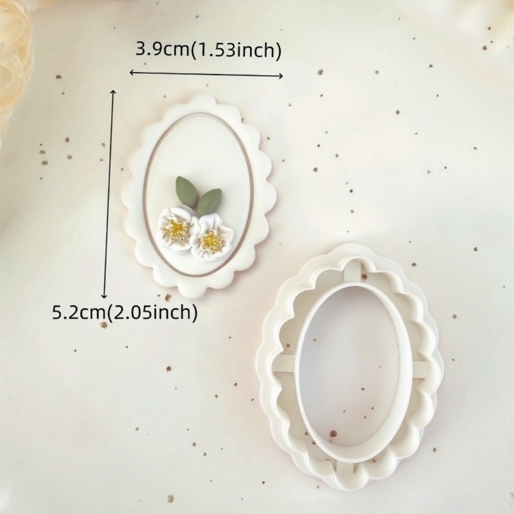 6pcs Vintage  Frame Shape Poly - đánh giá và giá Jewelry Making Techniques