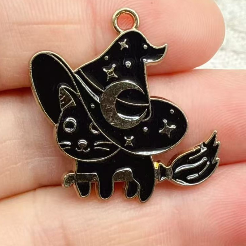10pcs Original Alloy Enamel Bl - đánh giá và giá Jewelry Making Necklaces