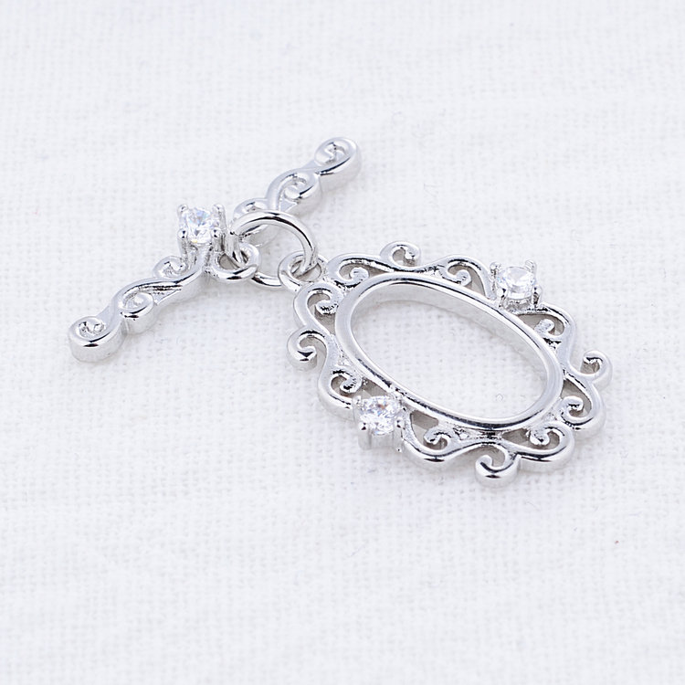 15*20MM Vàng 14K Màu Mạ Đồng T - đánh giá và giá Toggle Clasp Gold