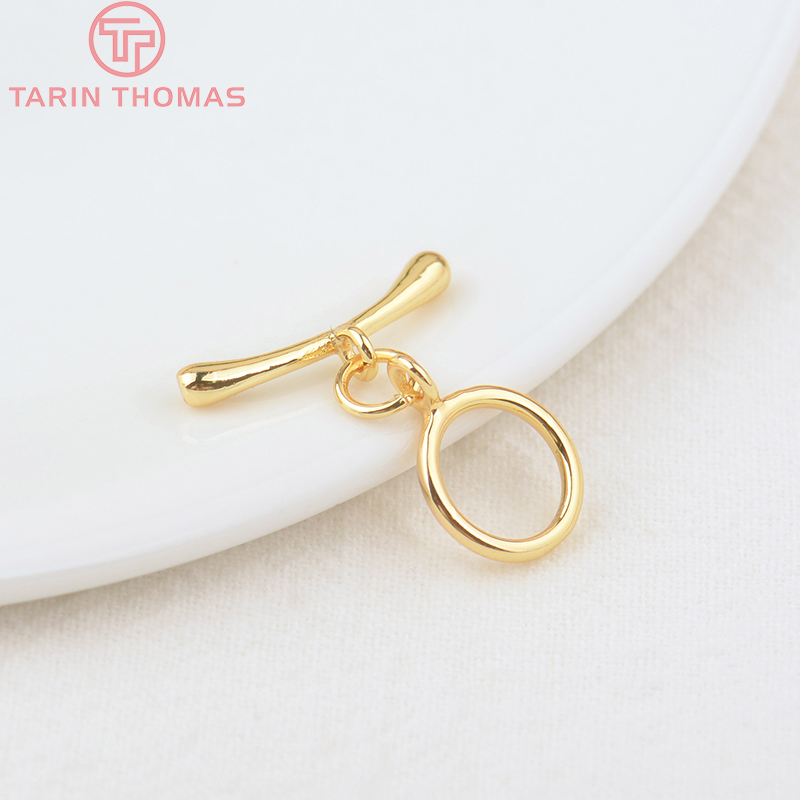 (3278) Bộ 6 Ô: 10MM T:19MM Vàn - đánh giá và giá Toggle Clasp Gold