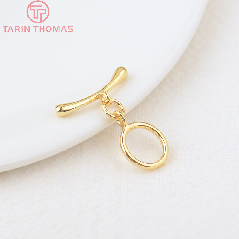 (3278) Bộ 6 Ô: 10MM T:19MM Vàn - đánh giá và giá Toggle Clasp Gold