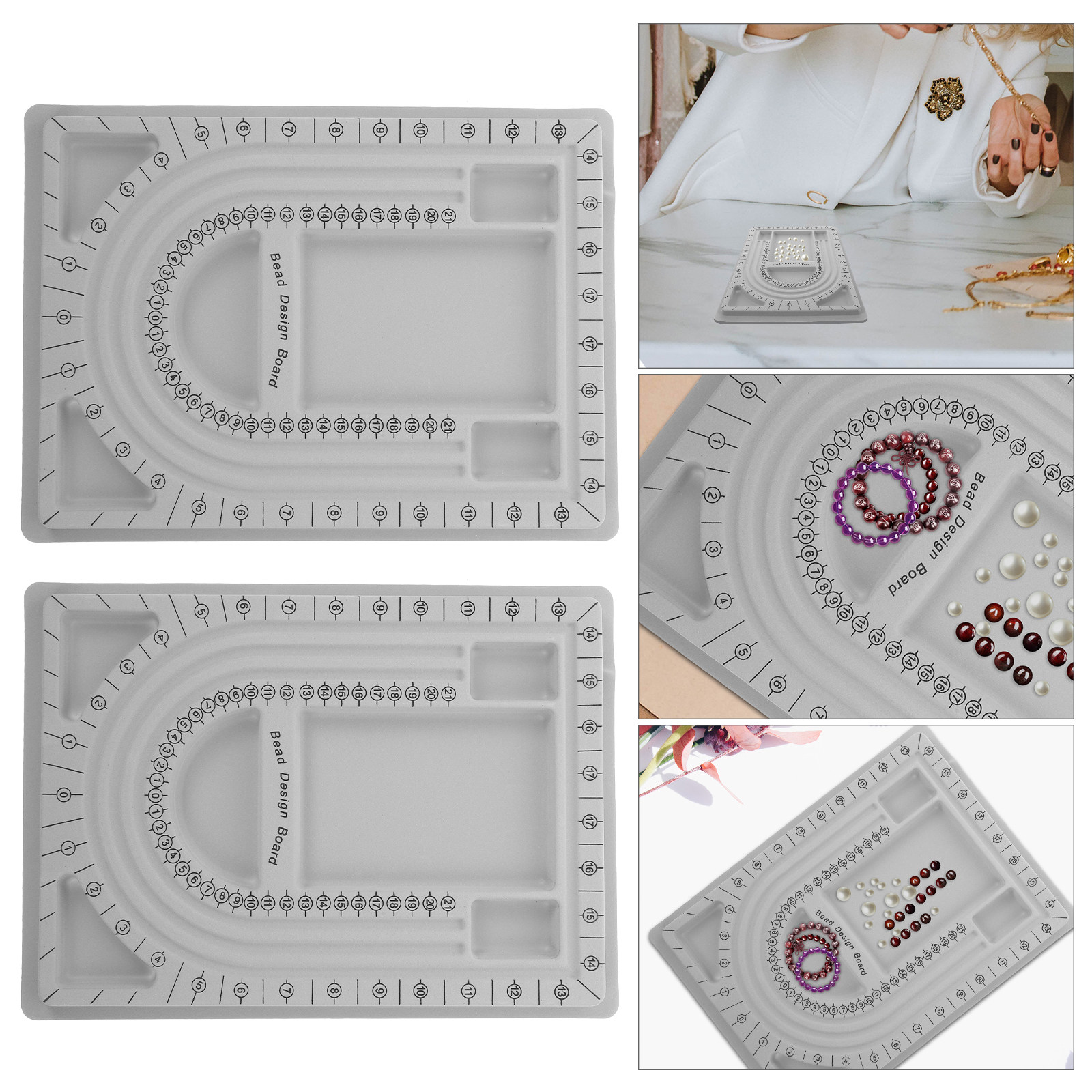 2Pcs Bead Design Board Jewelry - đánh giá và giá Jewelry Making Necklaces