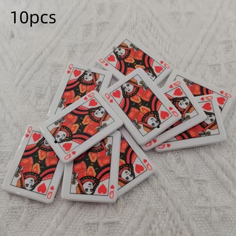 10pcs acrylic double-sided sim - đánh giá và giá Jewelry Making Necklaces