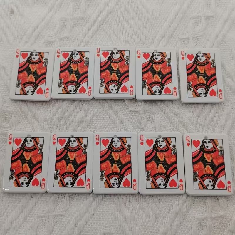 10pcs acrylic double-sided sim - đánh giá và giá Jewelry Making Necklaces