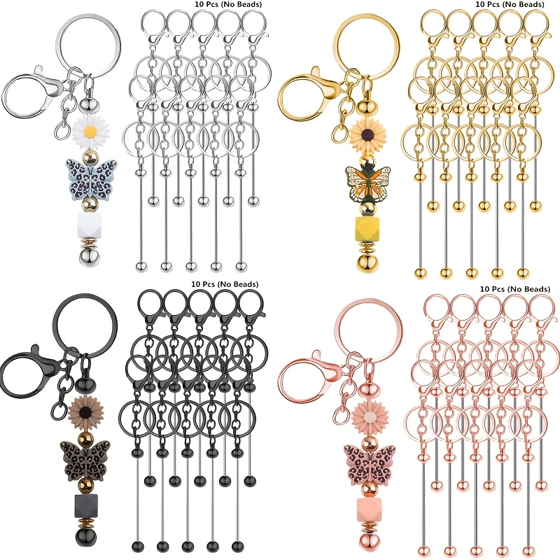 10pcs DIY Unique Blank Beaded  - đánh giá và giá Jewelry Making Online
