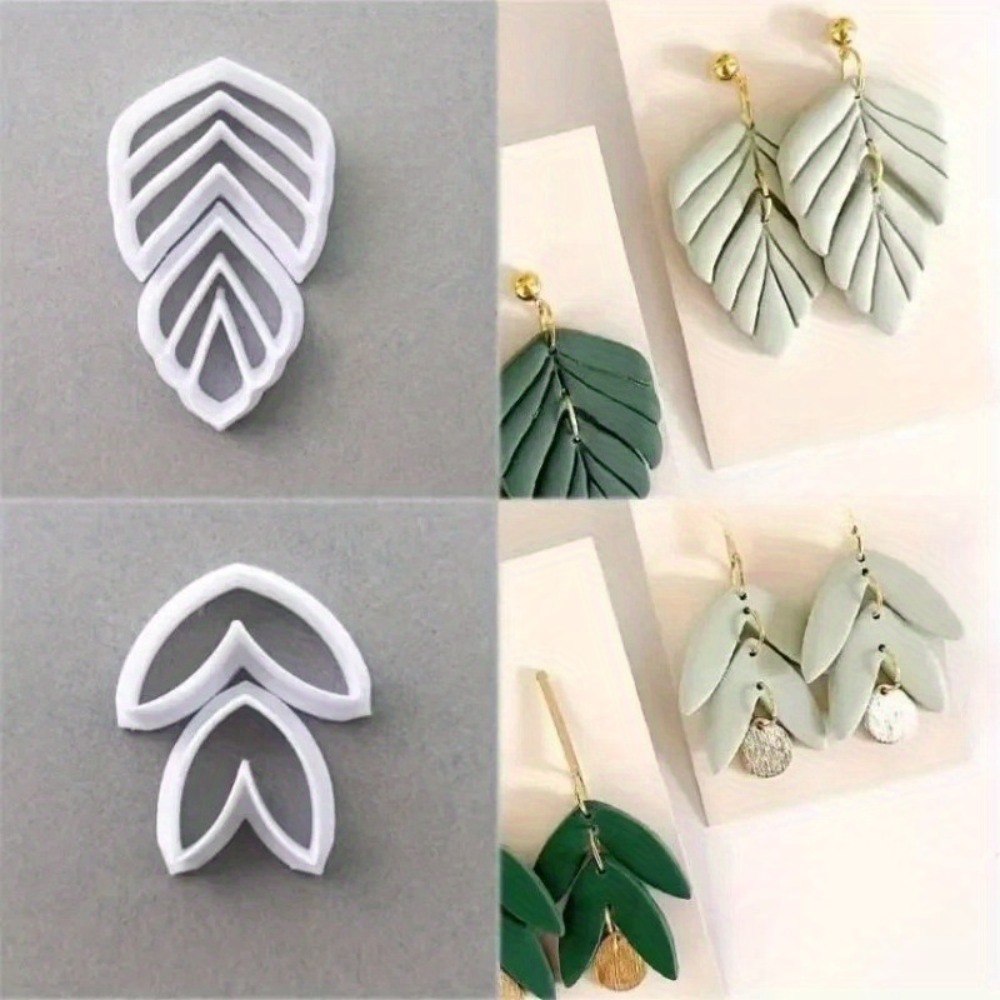 6 Styles Optional Leaf Polymer - đánh giá và giá Jewelry Making Techniques