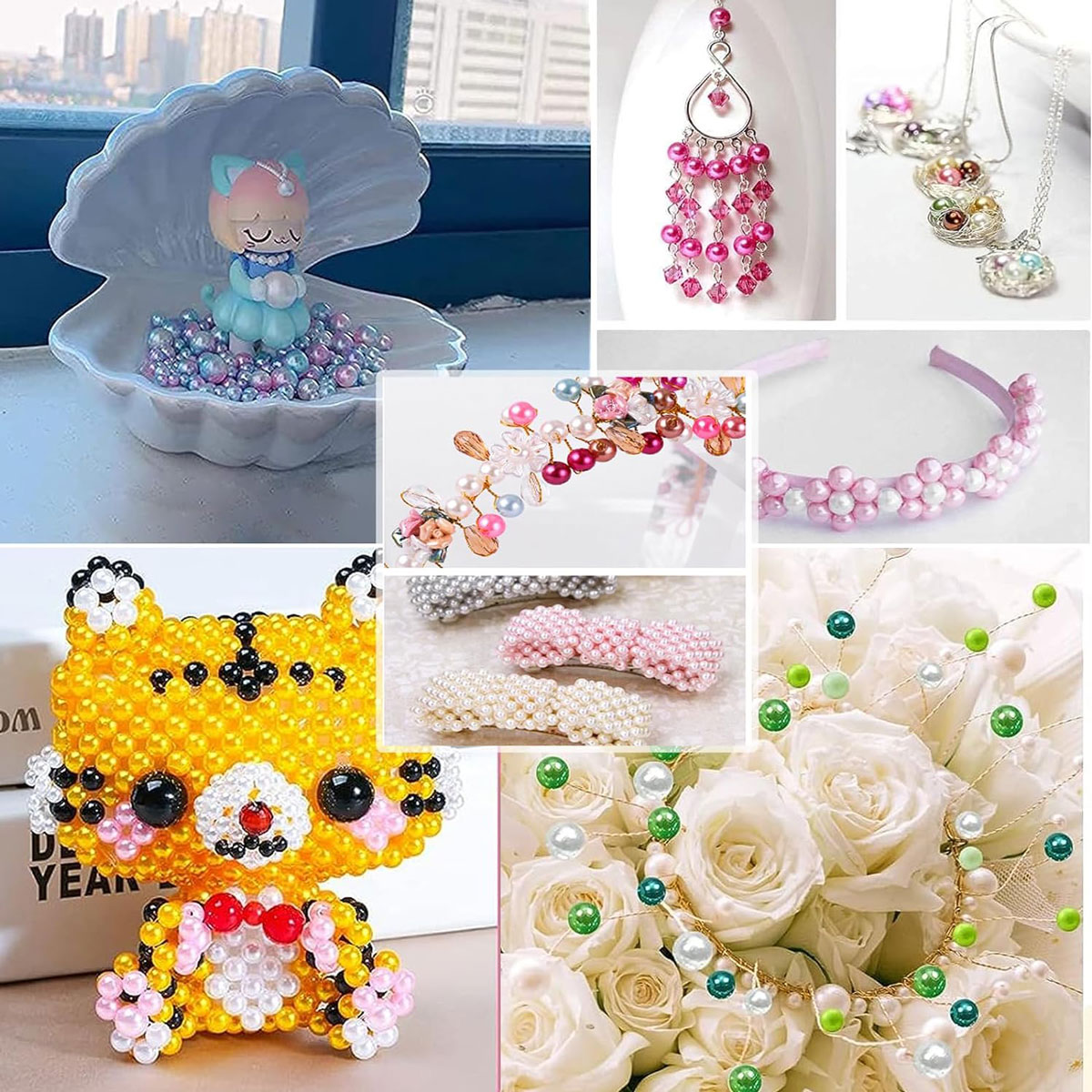 2400PCS 48 Compartments Pearl  - đánh giá và giá Jewelry Making Online